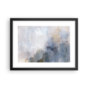 Affiche dans un cadre noir - Poster - Tonalités et accords de couleur - 40x30 cm