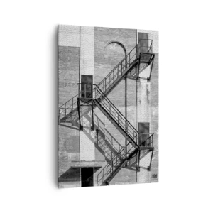 Impression sur toile - Image sur toile - Style industriel - 70x100 cm