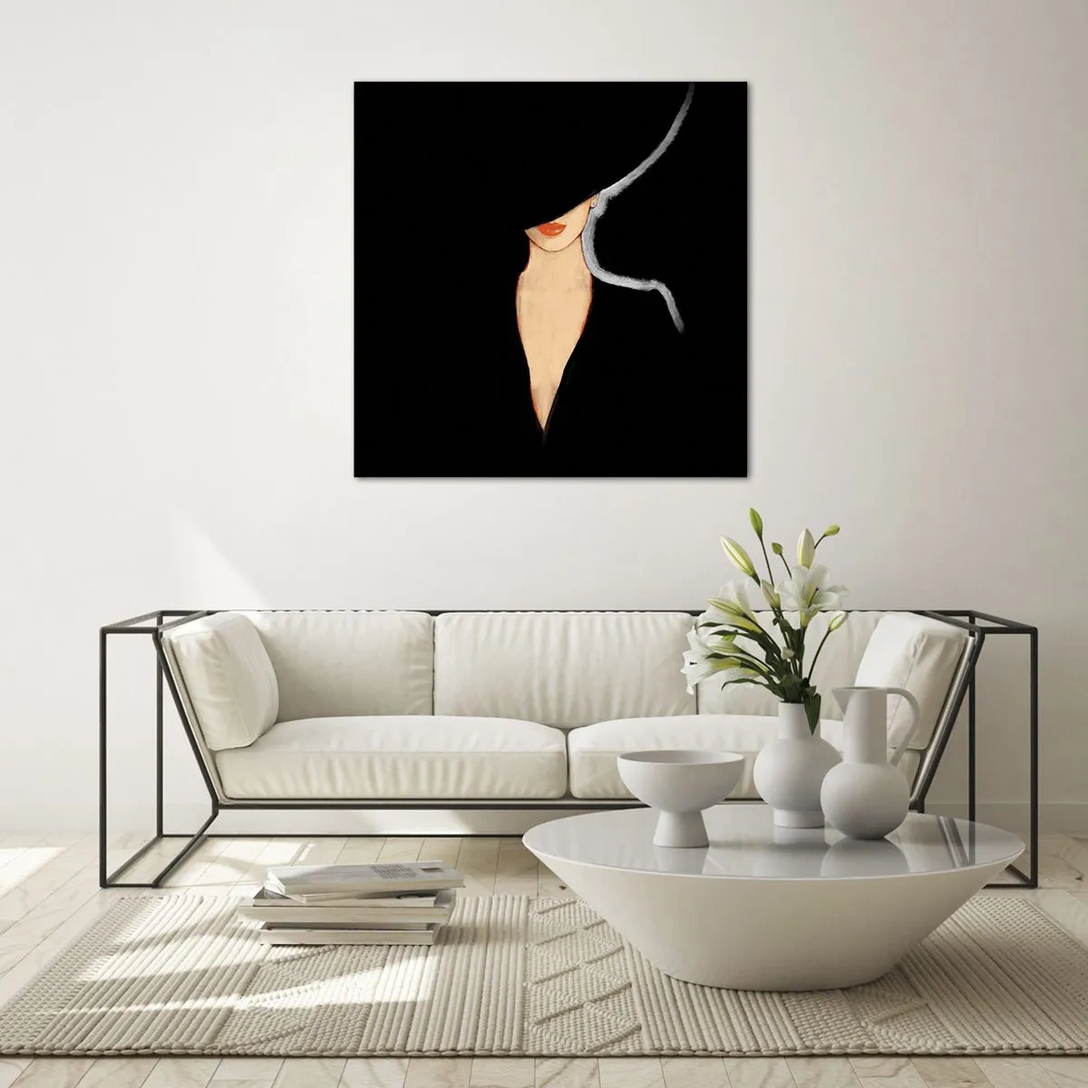 Impression sur verre - Image sur verre - Élégance et style - 70x70 cm