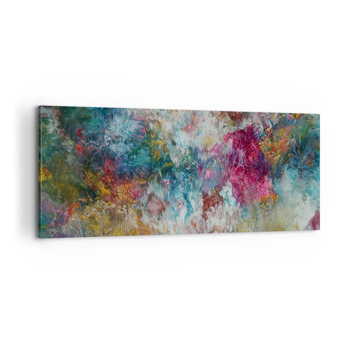 Impression sur toile - Image sur toile - En pleine floraison - 100x40 cm