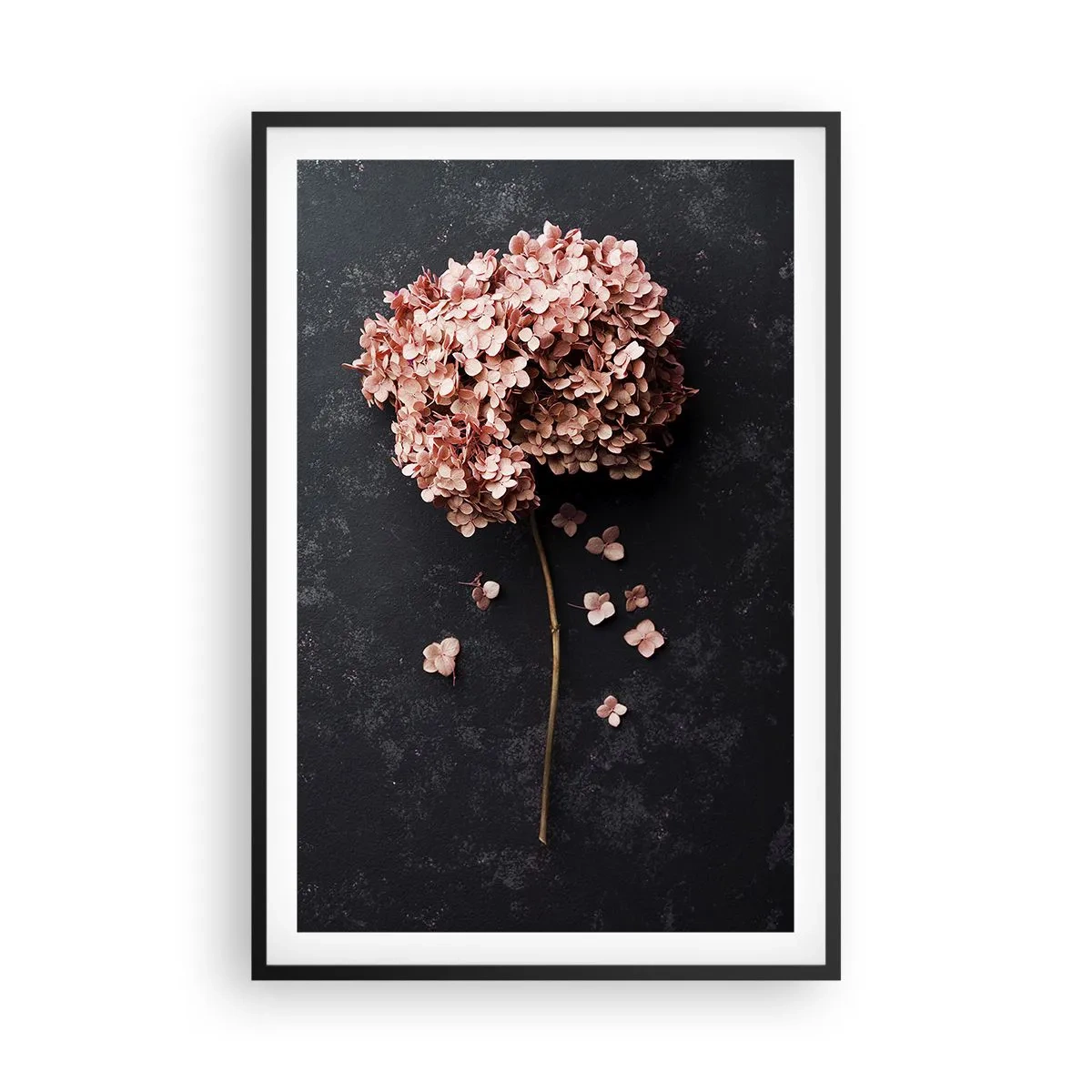 Affiche dans un cadre noir - Poster - Un signe vraiment romantique - 61x91 cm