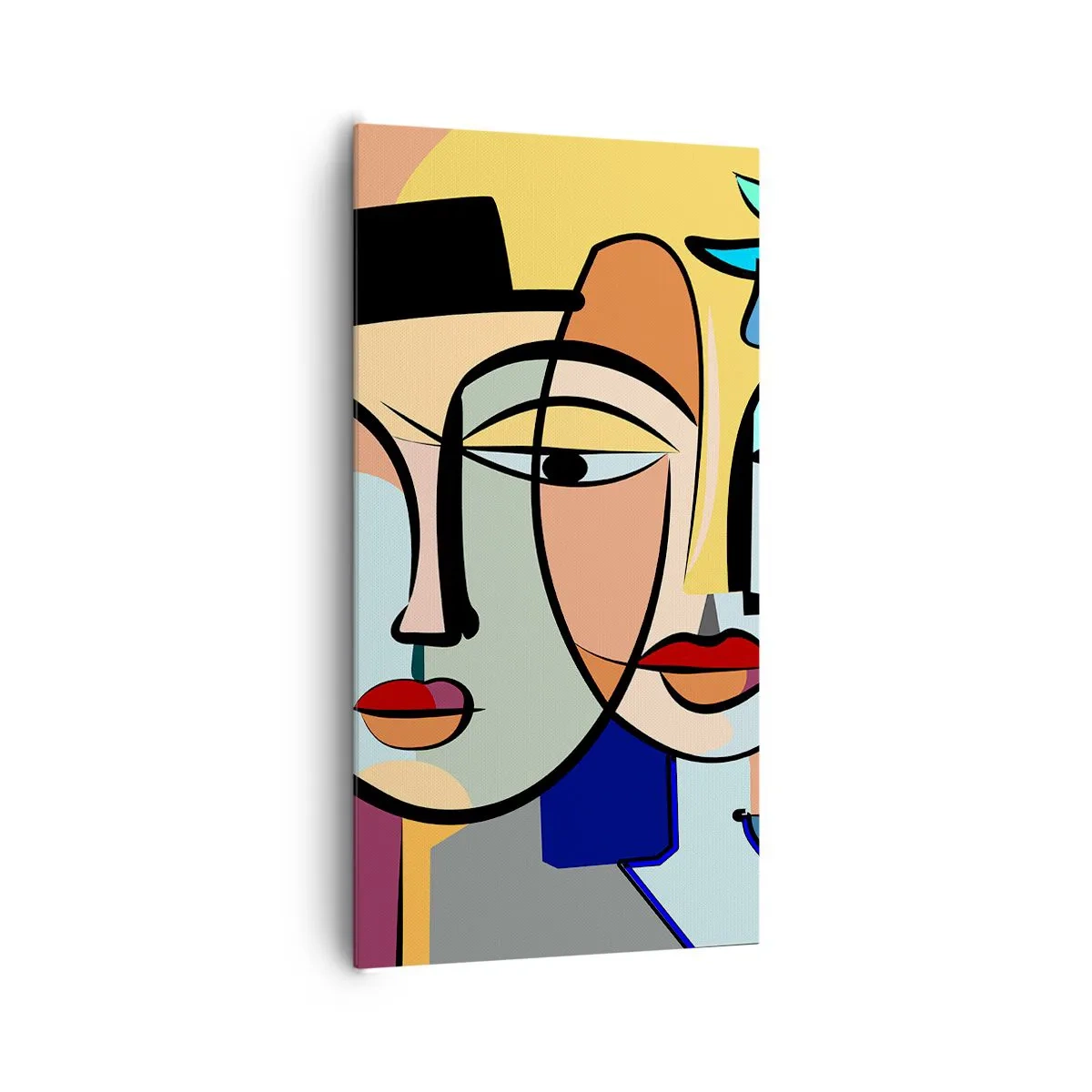 Impression sur toile - Image sur toile - Le Rendez-vous de Picasso - 65x120 cm
