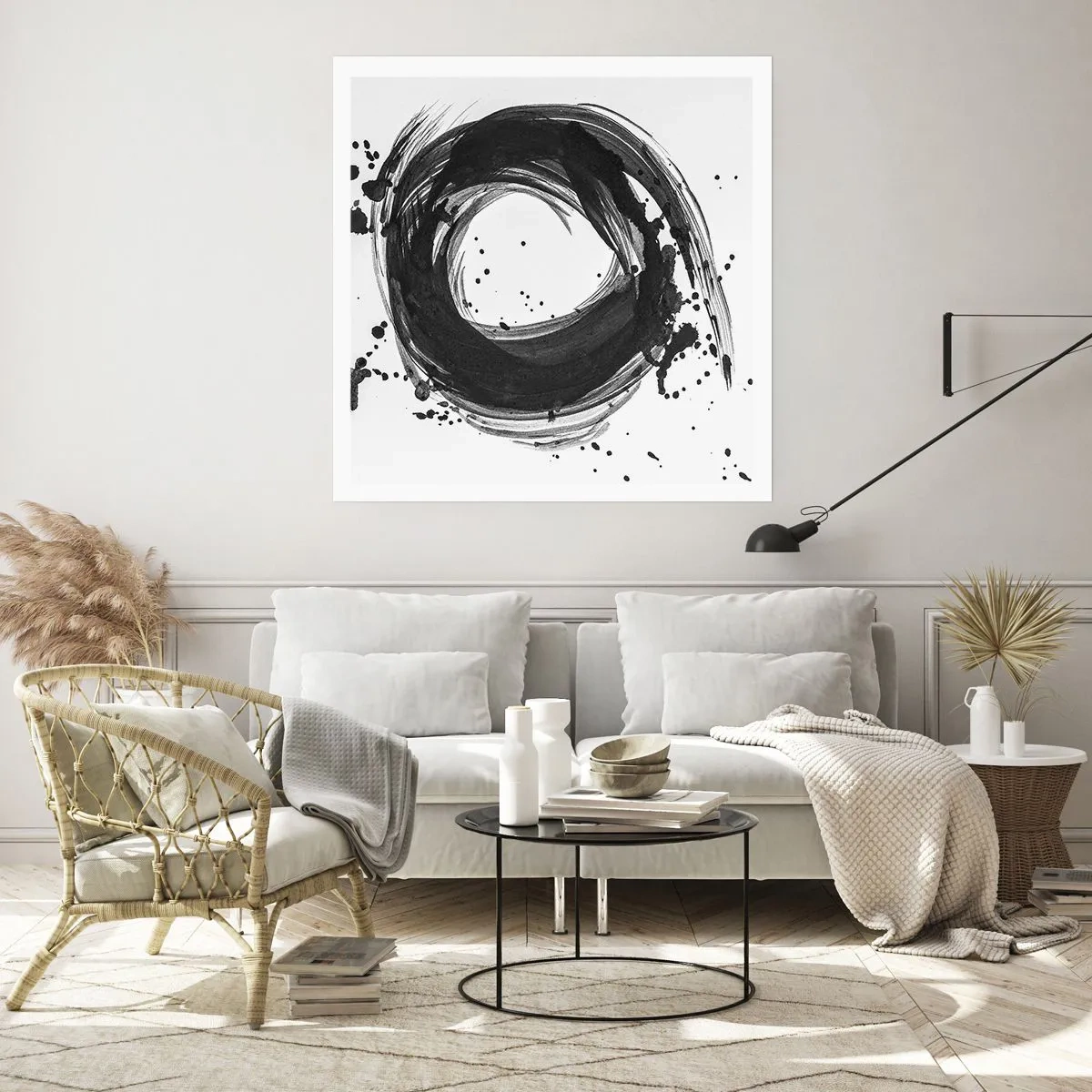 Affiche - Poster - Le tourbillon de la création - 40x40 cm