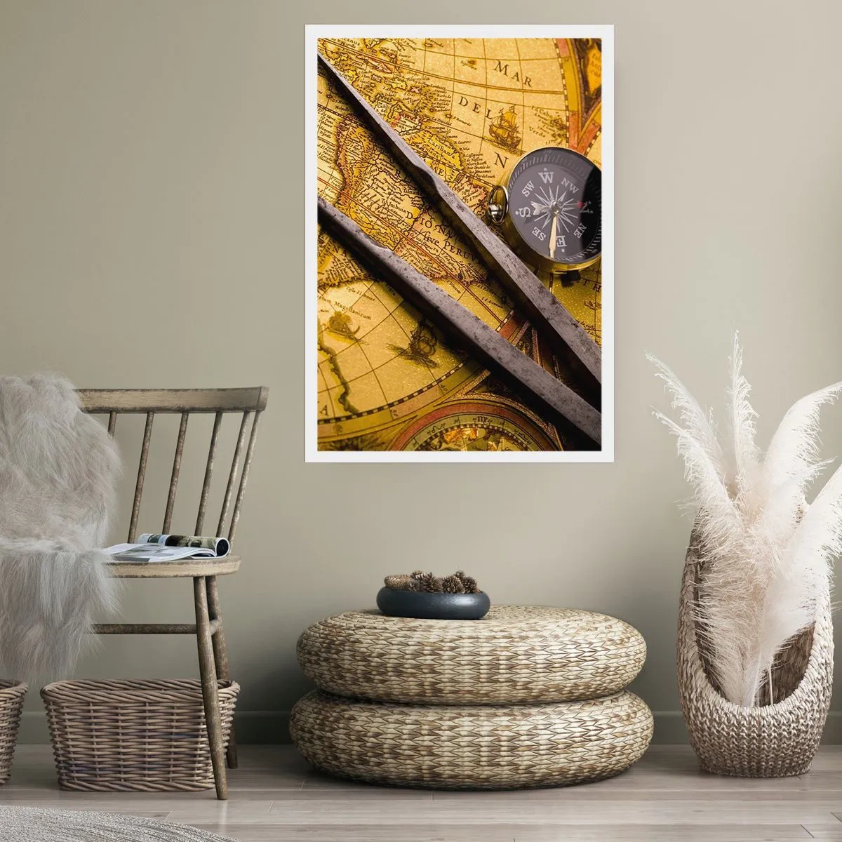 Affiche - Poster - Où sont ces trésors? - 70x100 cm