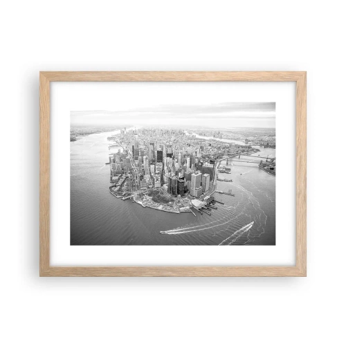 Affiche dans un chêne clair - Poster - Comment ne pas aimer ? - 40x30 cm