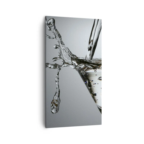 Impression sur toile - Image sur toile - Sur le bord de la coupe - 45x80 cm