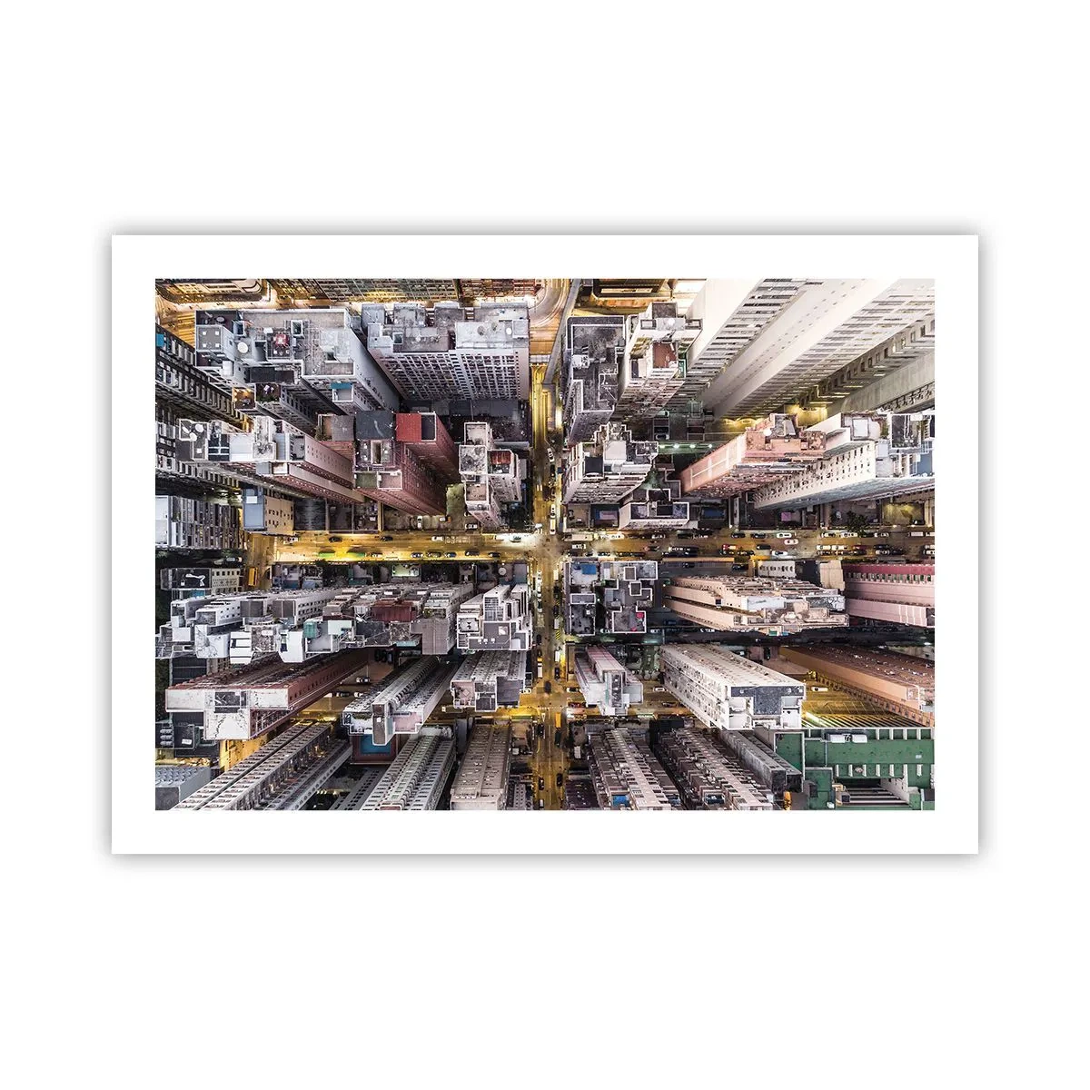 Affiche - Poster - Salutations de Hong-Kong - 70x50 cm