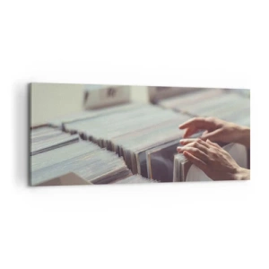 Impression sur toile - Image sur toile - A la recherche d'émotions - 100x40 cm