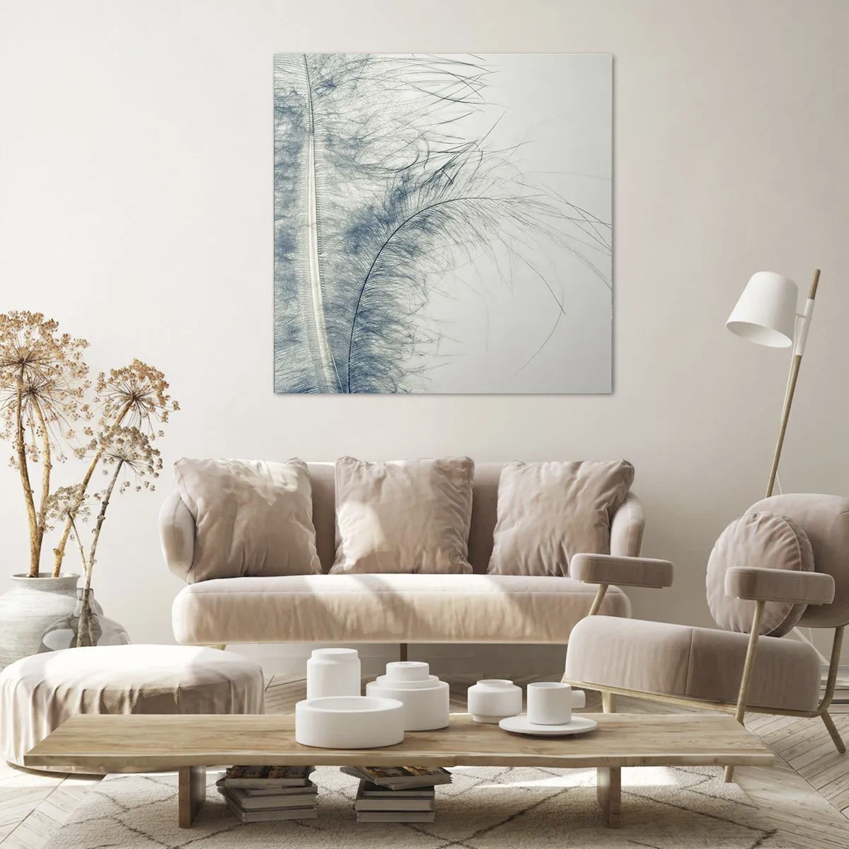 Impression sur toile - Image sur toile - Les sept natures - 30x30 cm