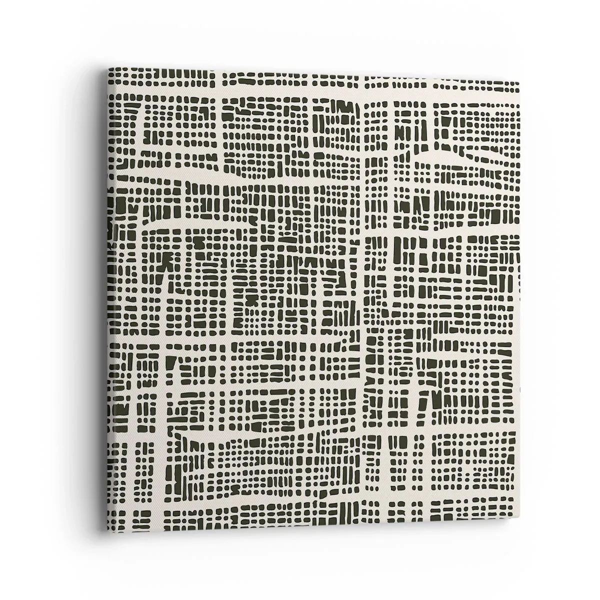 Impression sur toile - Image sur toile - Composition tissée - 40x40 cm