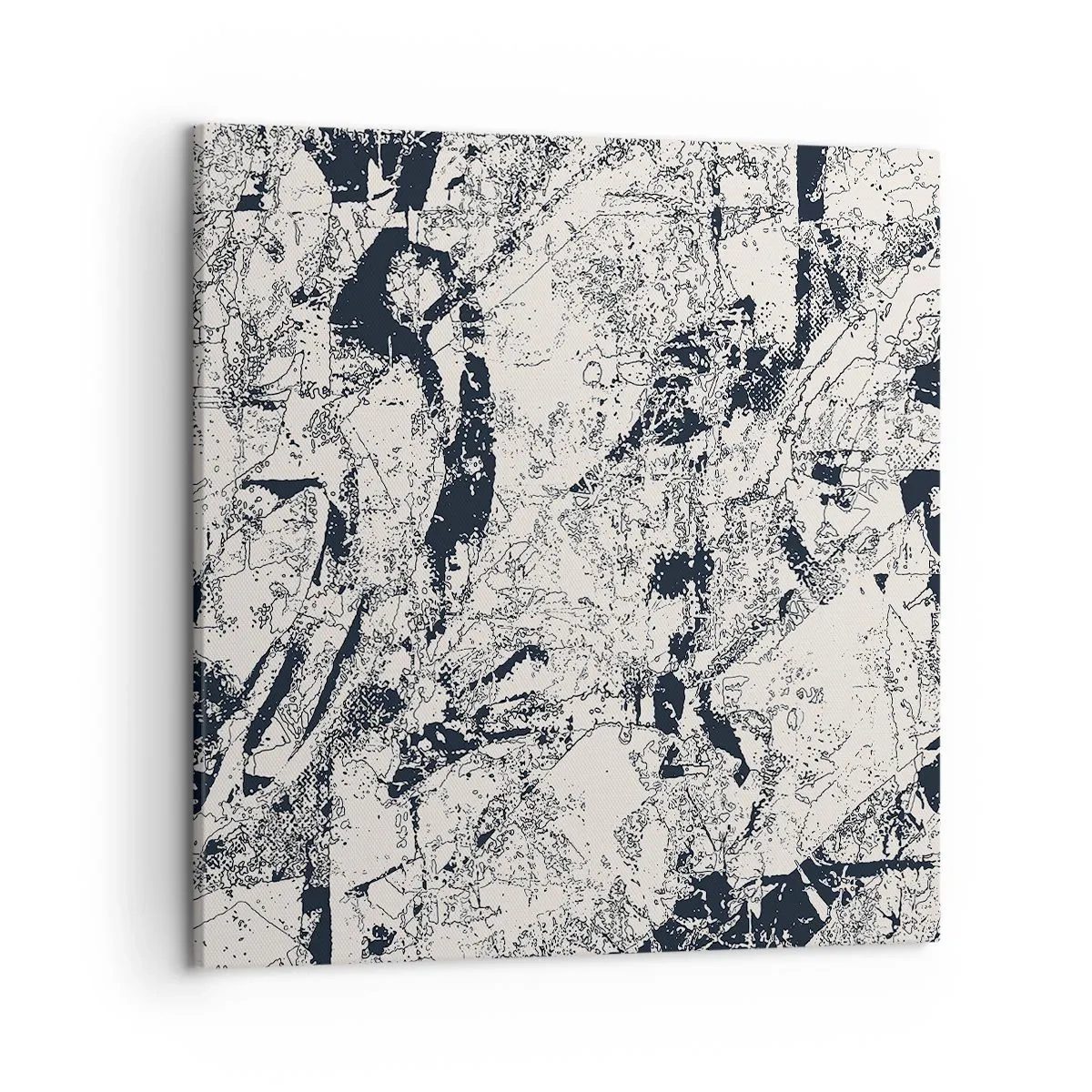 Impression sur toile - Image sur toile - Interpénétration des contraires - 50x50 cm