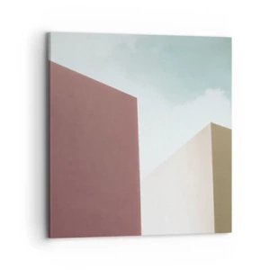 Impression sur toile - Image sur toile - La géométrie d'un été ensoleillé - 70x70 cm