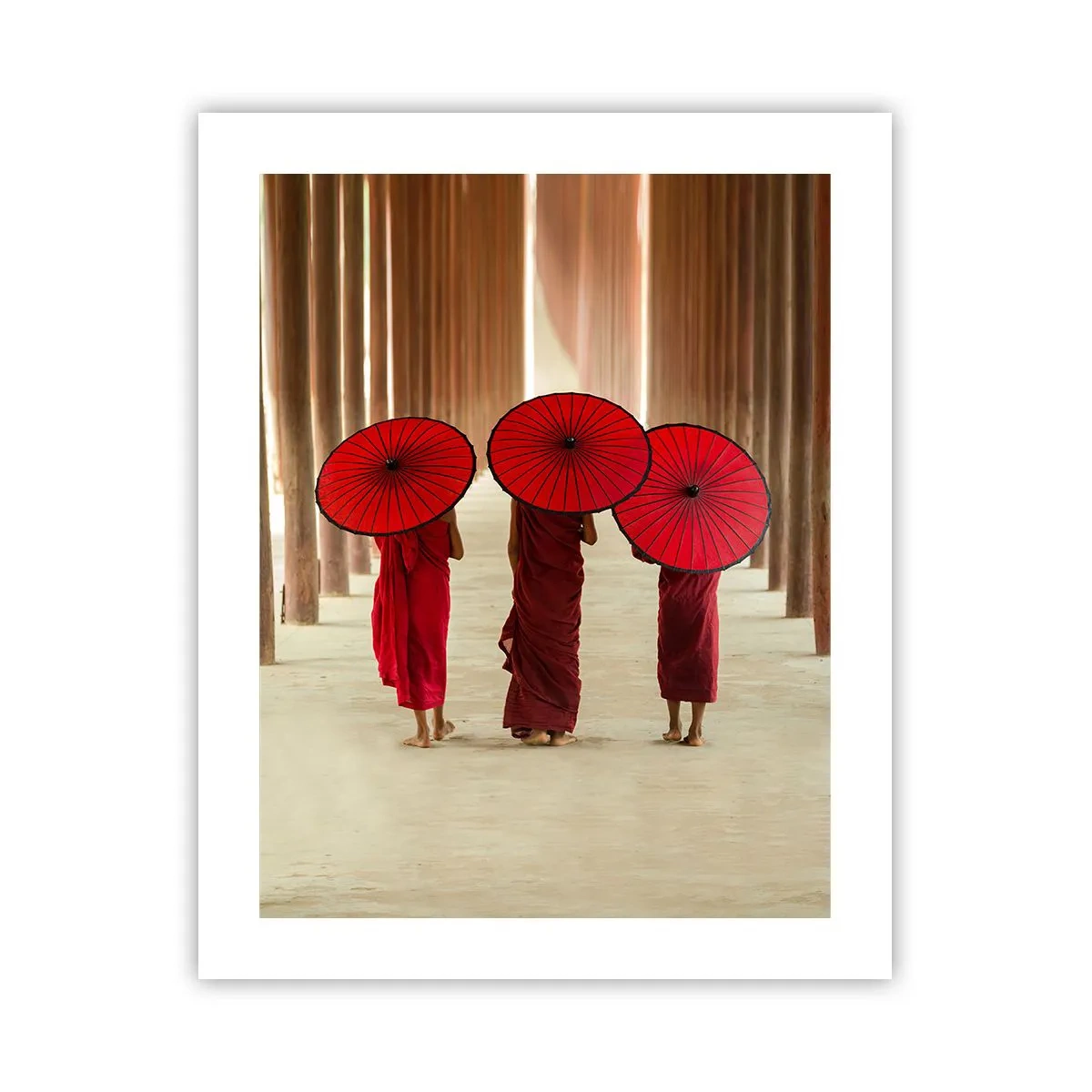 Affiche - Poster - Sur la route du pays pure - 40x50 cm