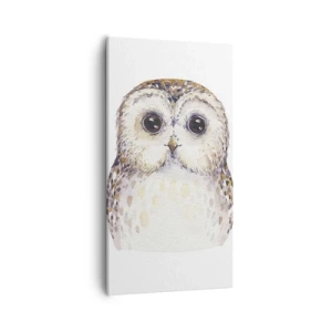 Impression sur toile - Image sur toile - Regarde-moi dans les yeux - 55x100 cm