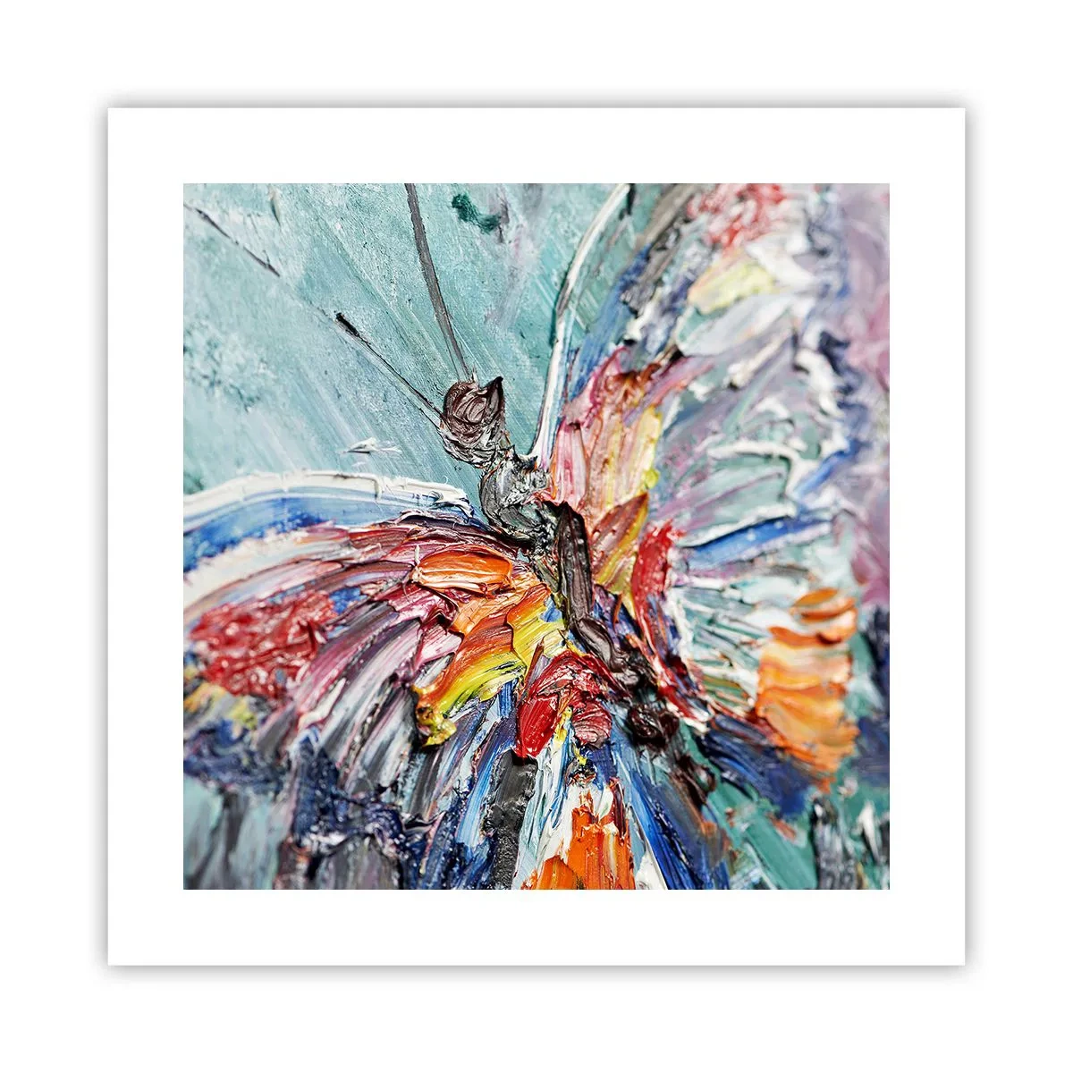 Affiche - Poster - Peint par nature - 40x40 cm