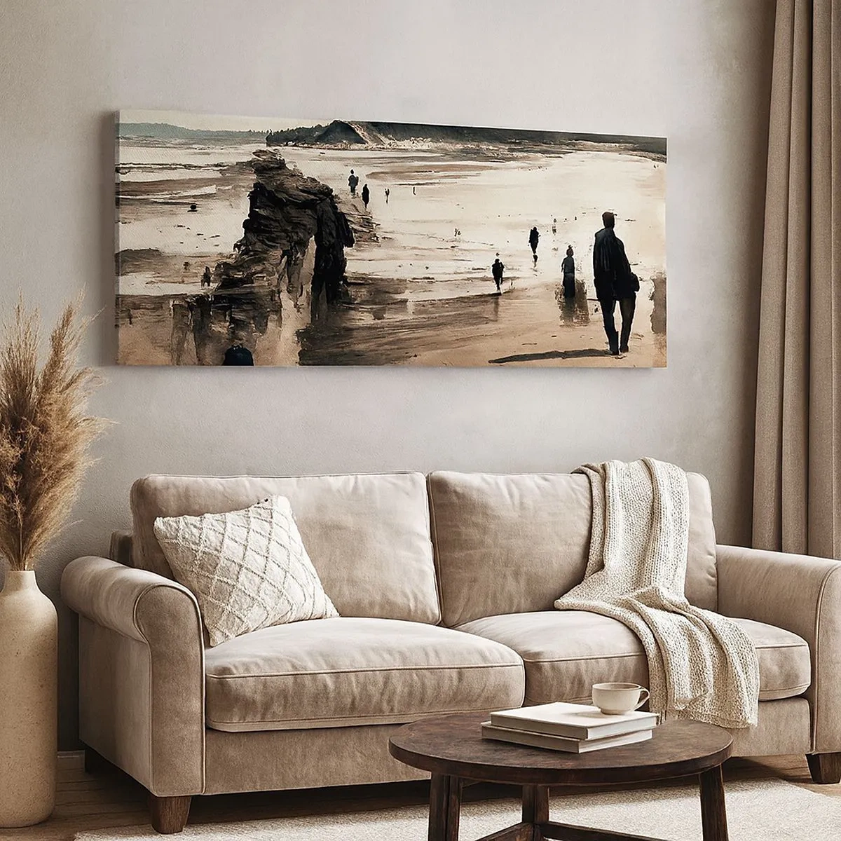 Impression sur toile - Image sur toile - Invoqué - 100x40 cm