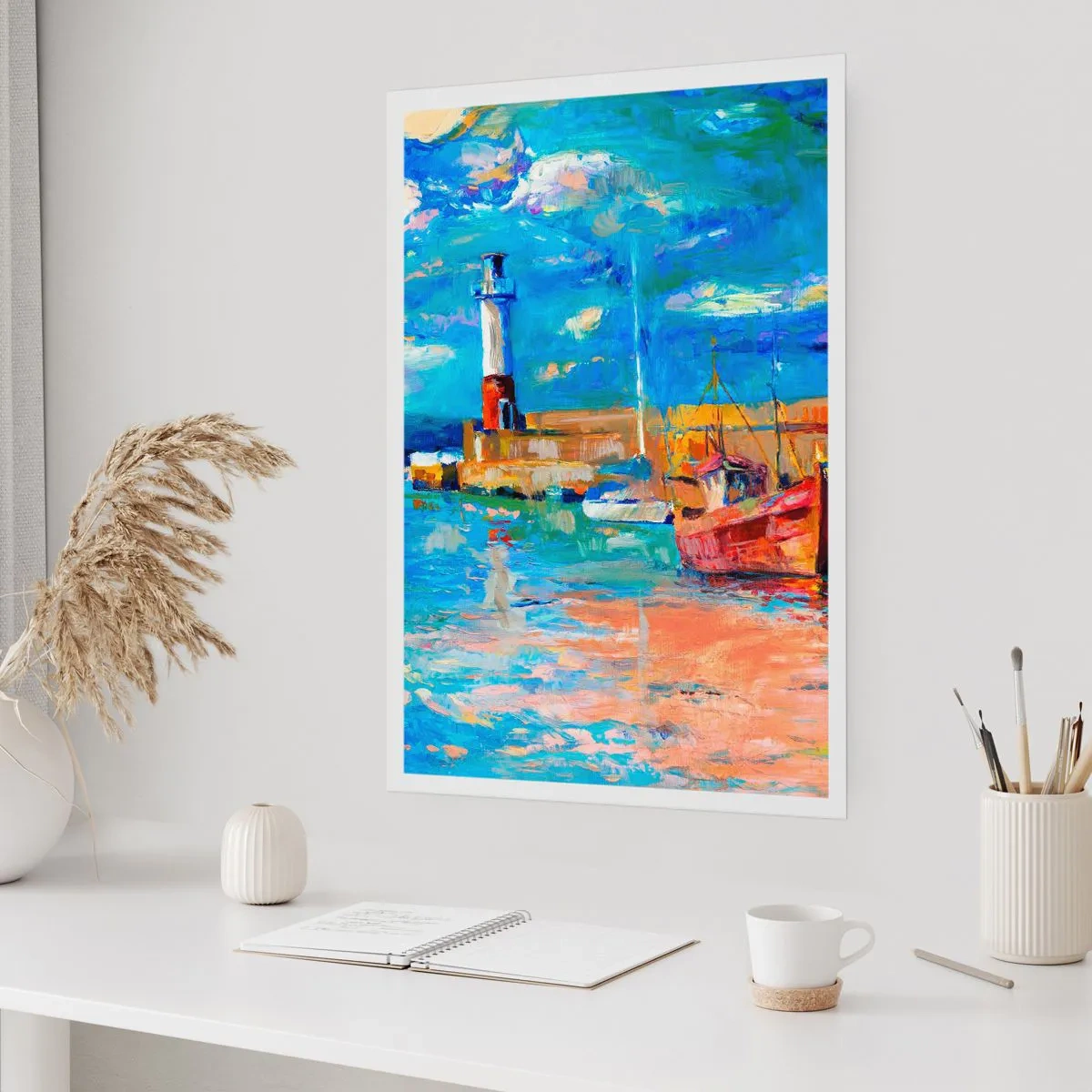 Affiche - Poster - Un après-midi dans la baie arc-en-ciel - 61x91 cm