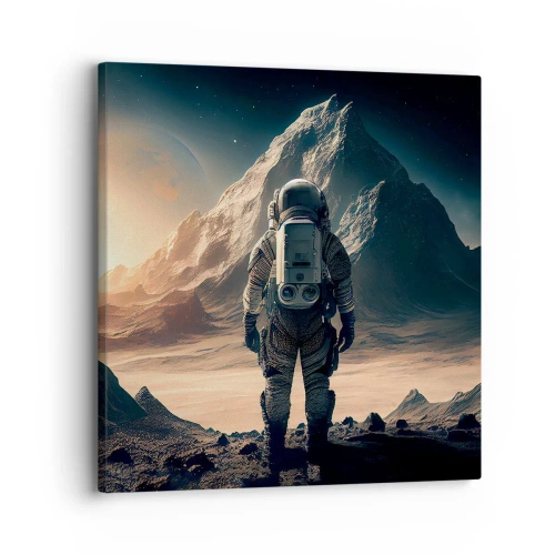 Impression sur toile - Image sur toile - Nouveau défi - 30x30 cm