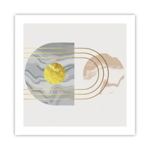 Affiche - Poster - Clareté et brillance - 50x50 cm