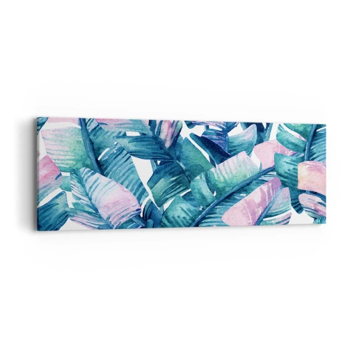 Impression sur toile - Image sur toile - Dans une bananeraie - 90x30 cm