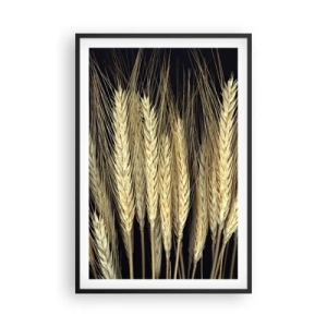 Affiche dans un cadre noir - Poster - Magie rustique - 61x91 cm