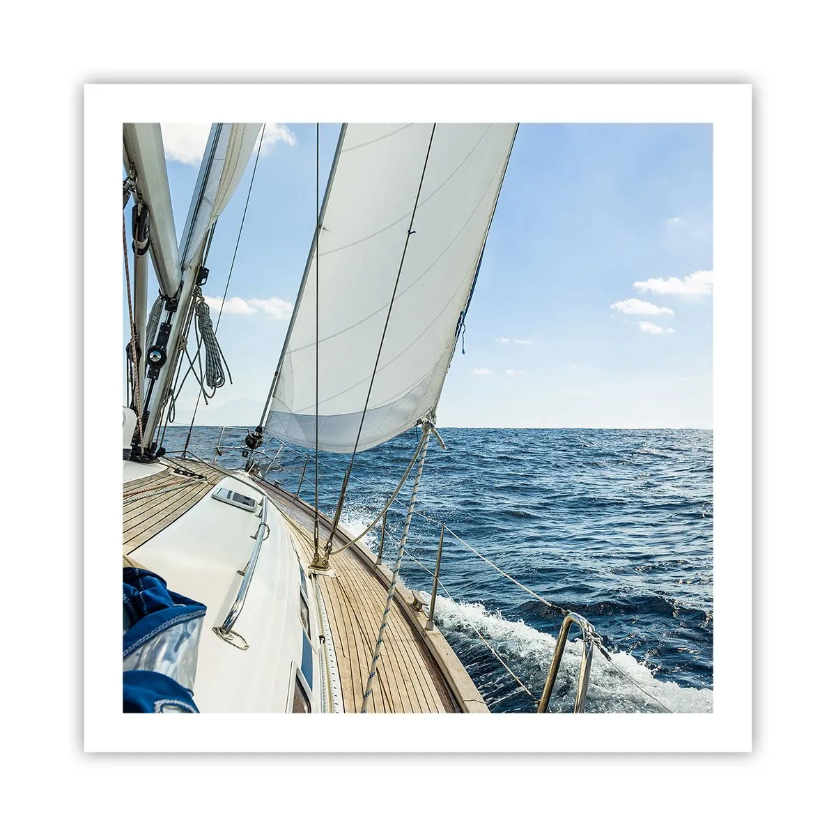 Affiche - Poster - Ohé, l'aventure - 60x60 cm