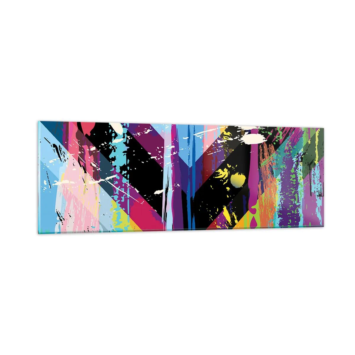 Impression sur verre - Image sur verre - De haut en bas - 90x30 cm