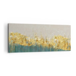Impression sur toile - Image sur toile - La frontière dorée - 100x40 cm