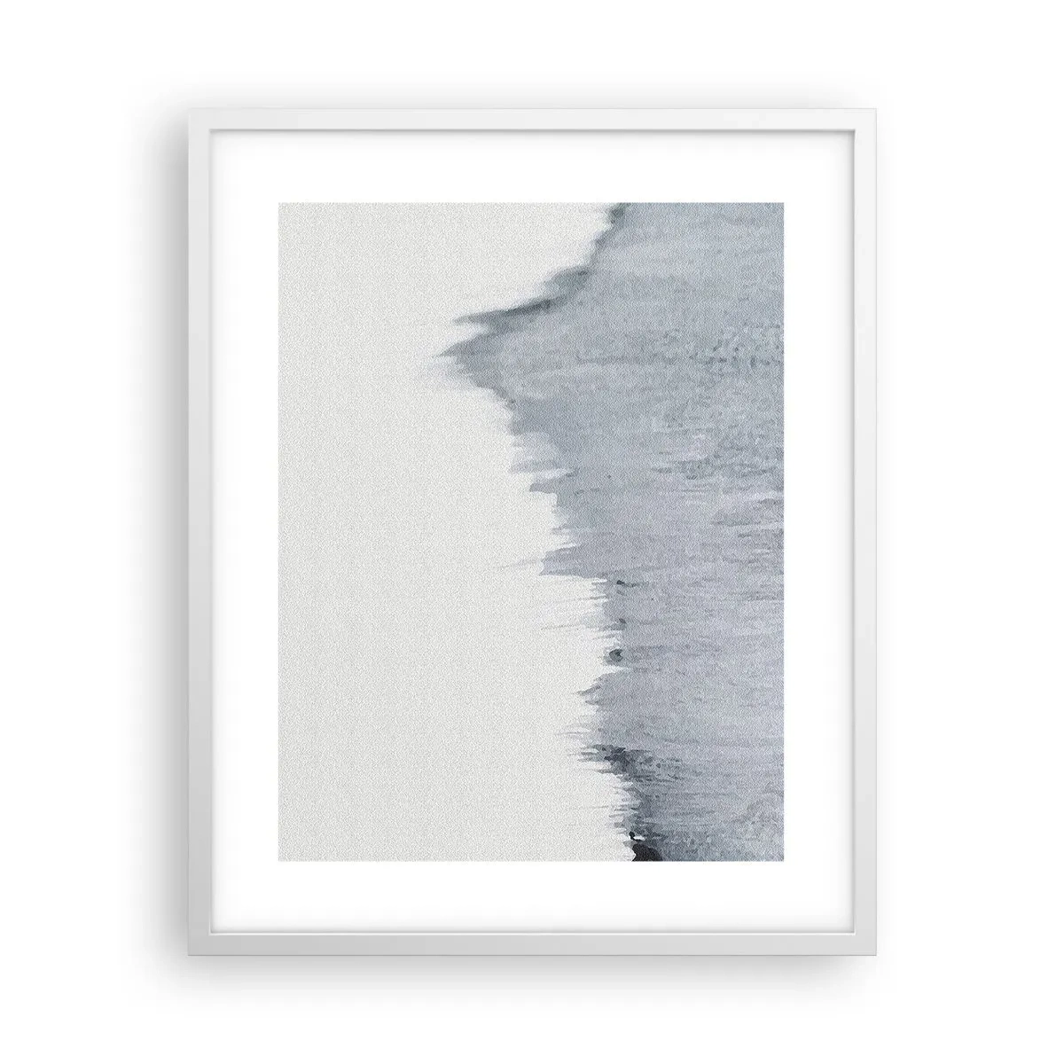 Affiche dans un cadre blanc - Poster - Une esquisse mystérieuse - 40x50 cm