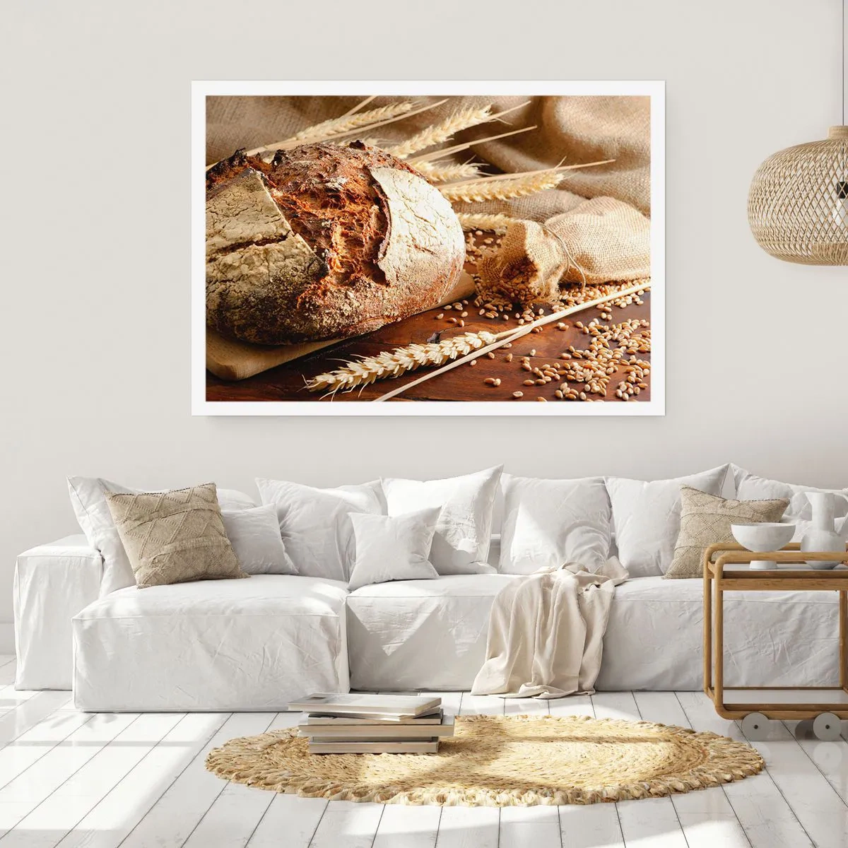 Affiche - Poster - Appétissant, parfumé, croquant - 70x50 cm