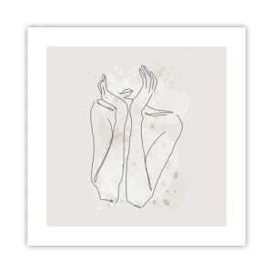 Affiche - Poster - Instant de rêve - 40x40 cm