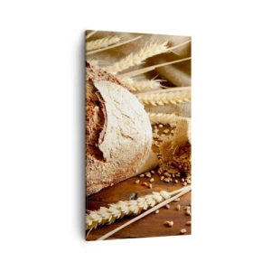 Impression sur toile - Image sur toile - Appétissant, parfumé, croquant - 45x80 cm