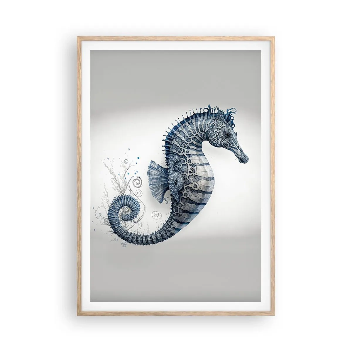 Affiche dans un chêne clair - Poster - Une subtile plaisanterie de la nature - 70x100 cm