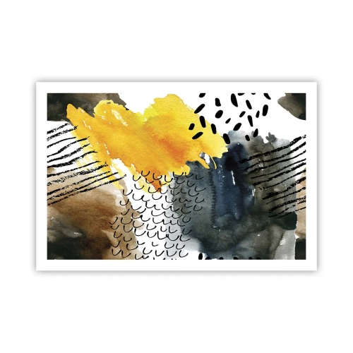 Affiche - Poster - Rencontre des éléments - 91x61 cm