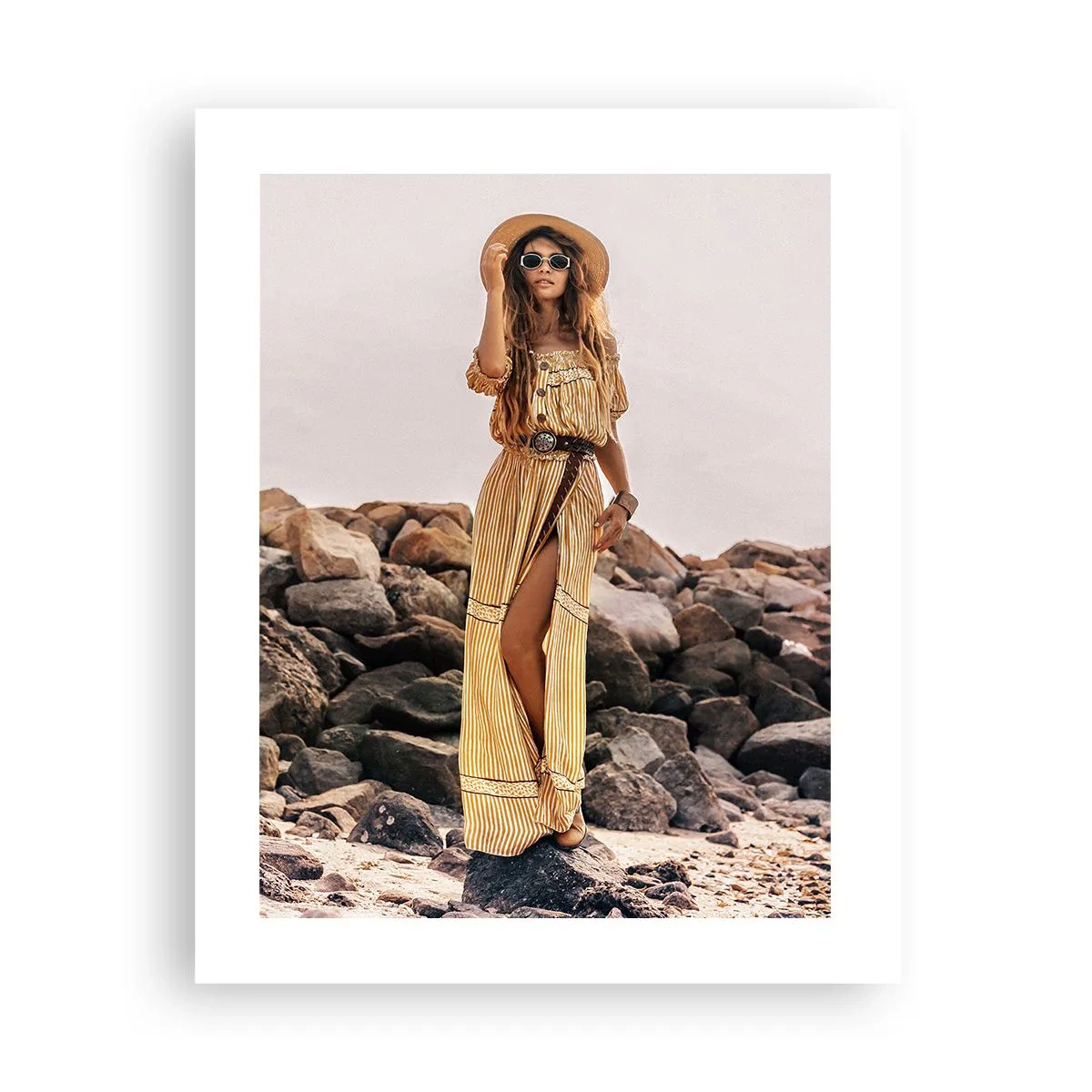 Affiche - Poster - La magie des pierres - 40x50 cm