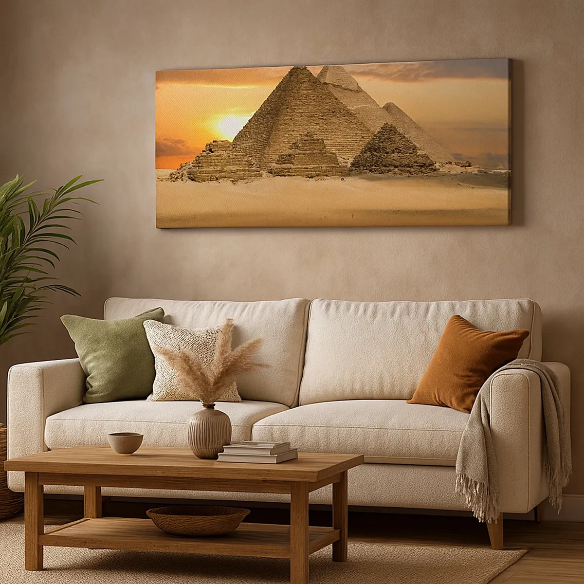 Impression sur toile - Image sur toile - Aucun changement depuis des milliers d'années - 30x30 cm