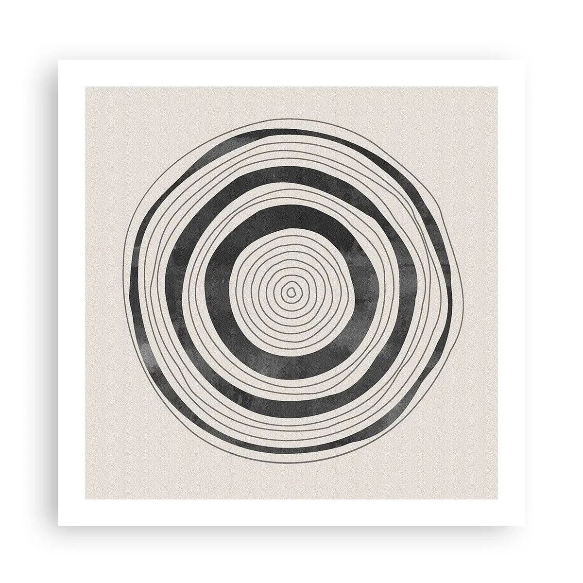 Affiche - Poster - Ce qui est important c'est ce qu'il y a entre les deux - 60x60 cm