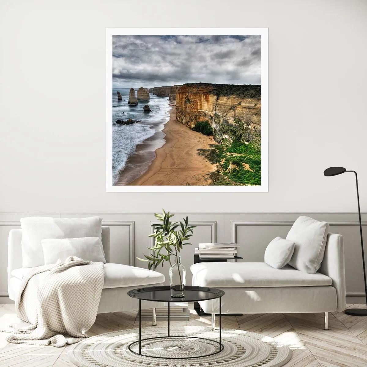 Affiche - Poster - Beauté brute - 60x60 cm