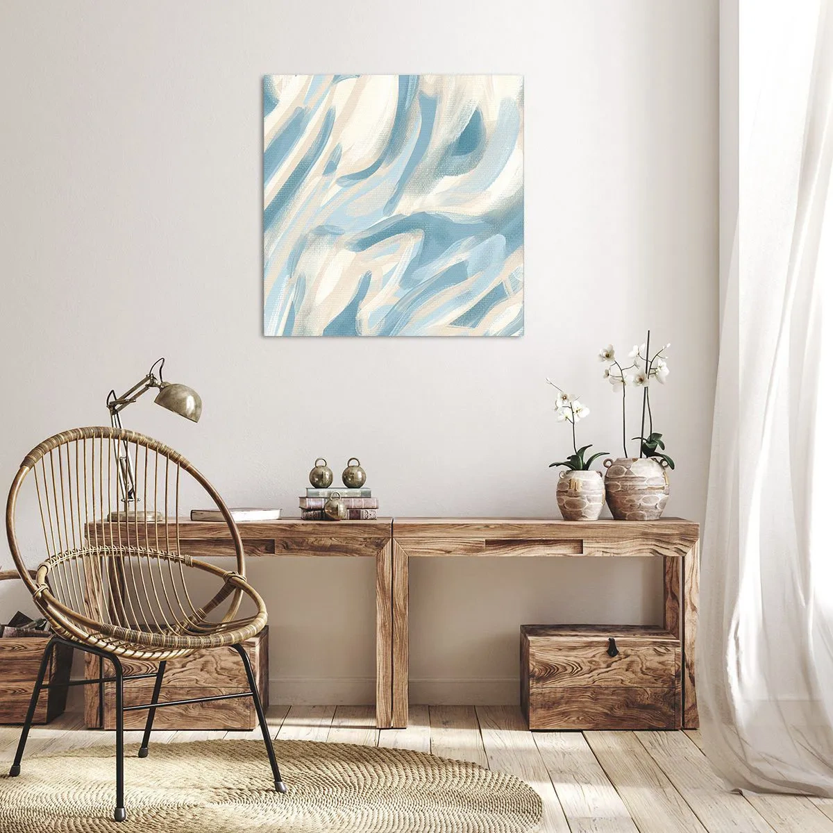 Impression sur toile - Image sur toile - Brise printanière - 60x60 cm