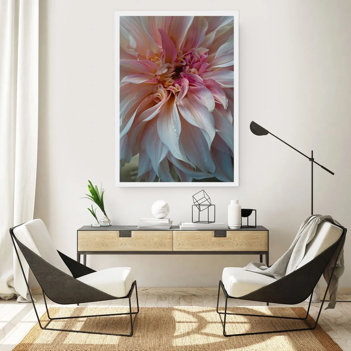 Affiche - Poster - Fraîcheur fleurissante - 70x100 cm