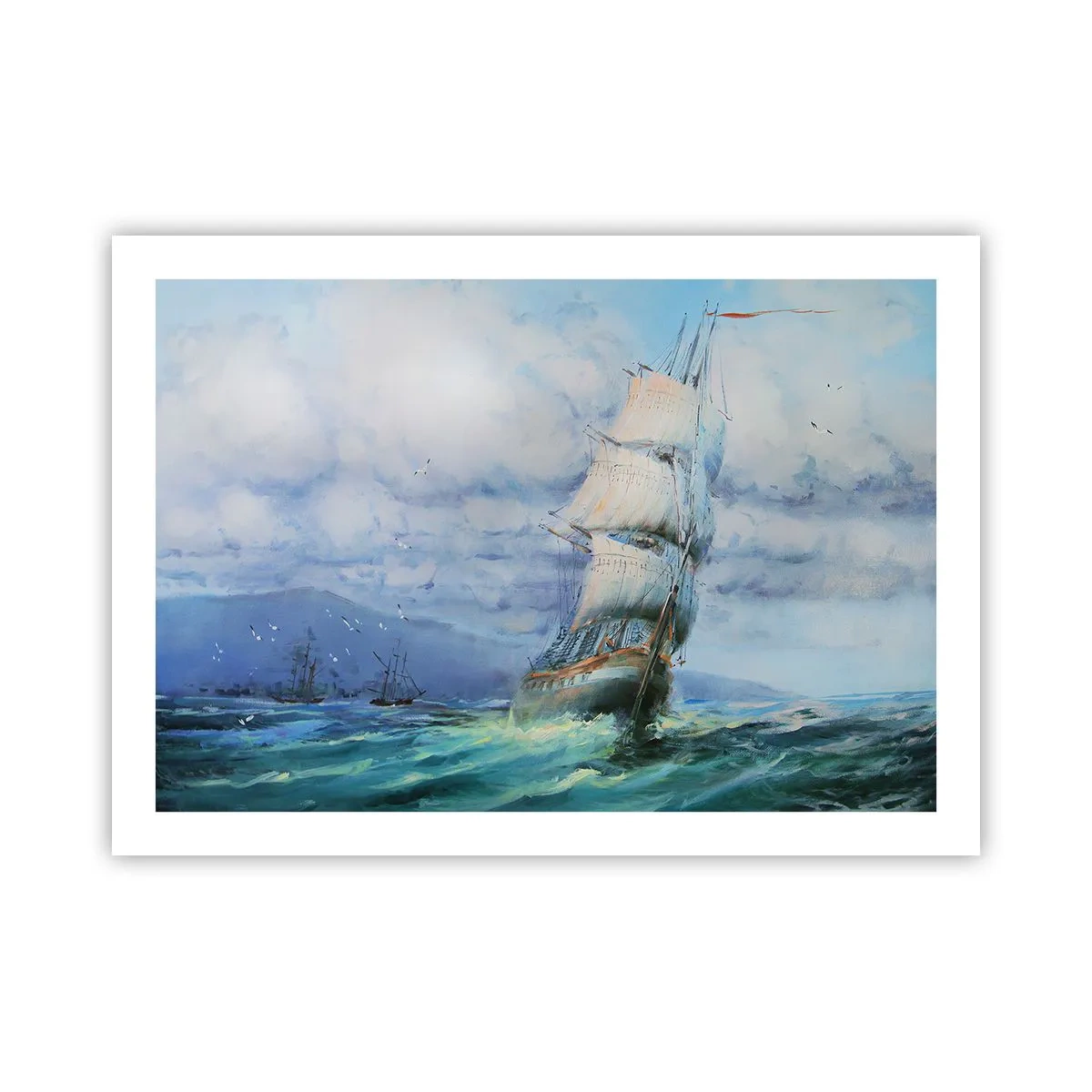 Affiche - Poster - Vents favorables - 70x50 cm