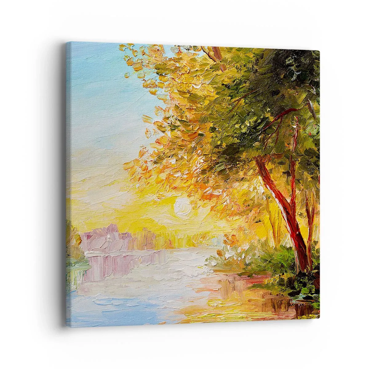 Impression sur toile - Image sur toile - Et in Arcadia ego - 40x40 cm