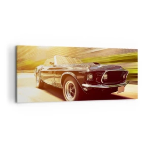 Impression sur toile - Image sur toile - 1967 - le retour de la légende - 100x40 cm