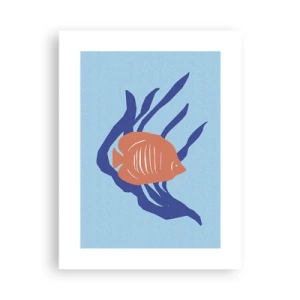 Affiche - Poster - Habitant des eaux coralliennes - 30x40 cm