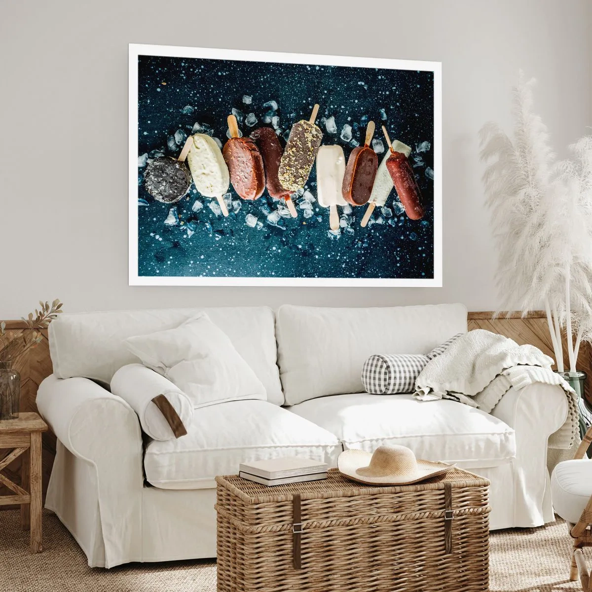 Affiche - Poster - Le goût de l'été chaud - 50x40 cm