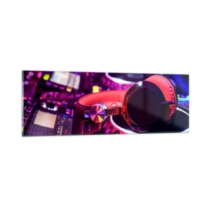 Impression sur verre - Image sur verre - Avant que le plaisir ne commence - 90x30 cm