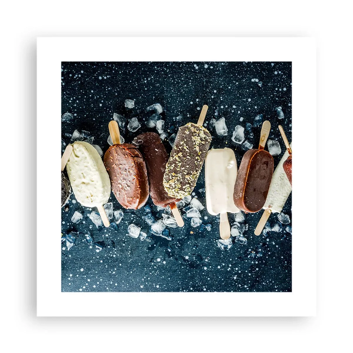 Affiche - Poster - Le goût de l'été chaud - 40x40 cm