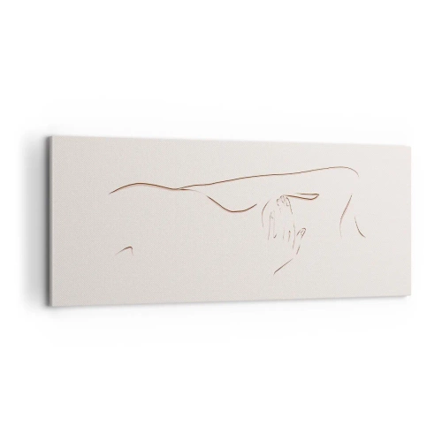 Impression sur toile - Image sur toile - La forme du désir - 100x40 cm