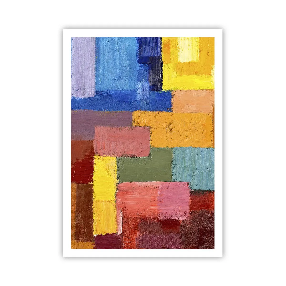 Affiche - Poster - Chacun est différent, tout est coloré - 70x100 cm
