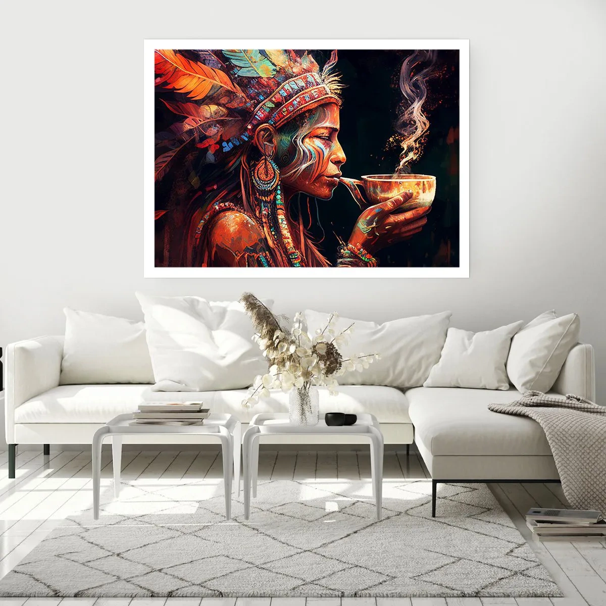 Affiche - Poster - Rituel magique - 91x61 cm